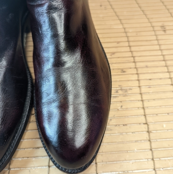 Lucchese Classic men\'s sz 8.5D black cherry leather round toe Western Boots. Gre main image 11